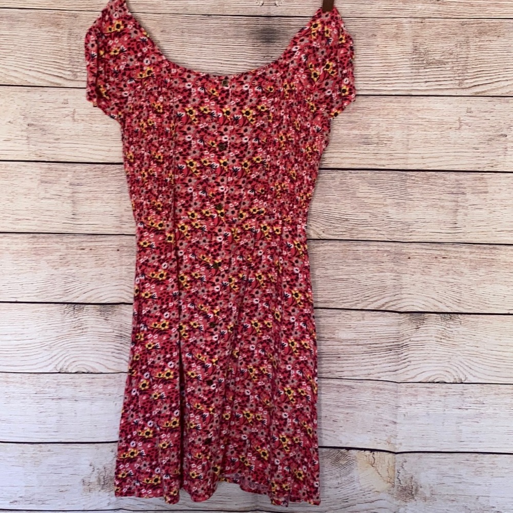 💜💜 Girl’s Adorable Summer Smocked Dress Mudd Size 14